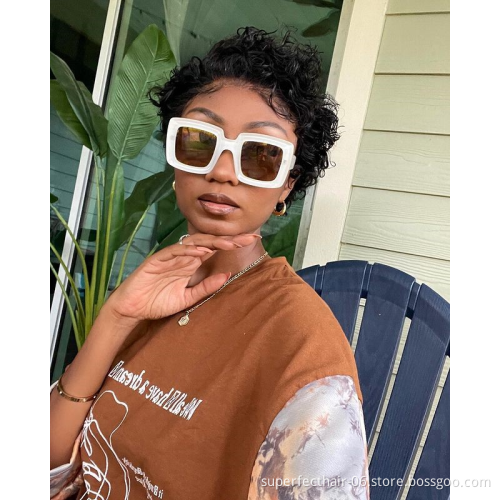 Pixie Cut Wig Human Hair Curly Bob Short Pixie Cut Lace Wig Unobvious Knots Lace Frontal 13x1 Pixie Human Hair Wig
